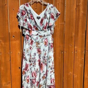 Floral V-Neck Dress